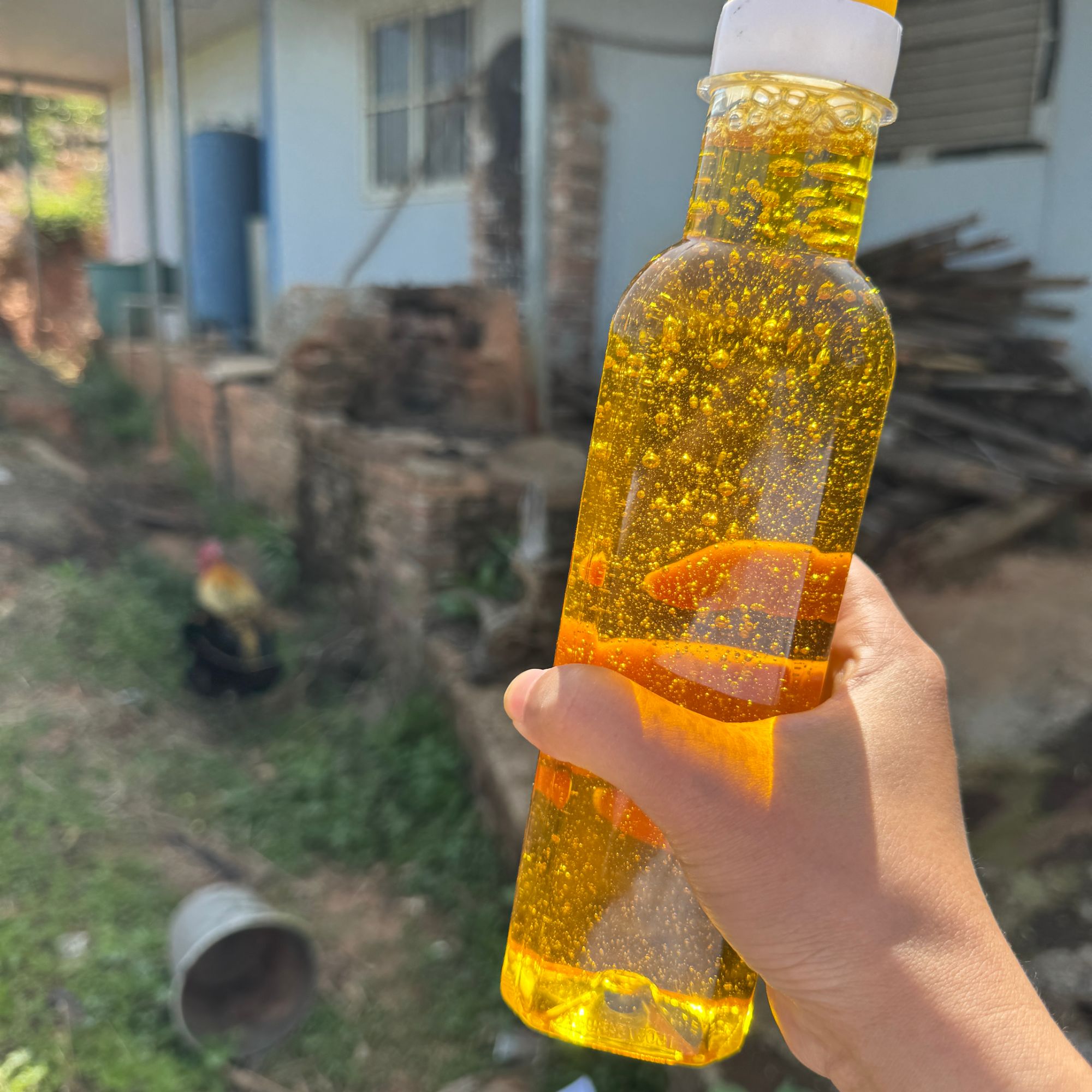 攸爱原香小榨山茶油500ml透明PET瓶装（单支）